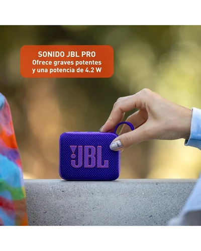 Портативная колонка JBL Go 4 Фиолетовый