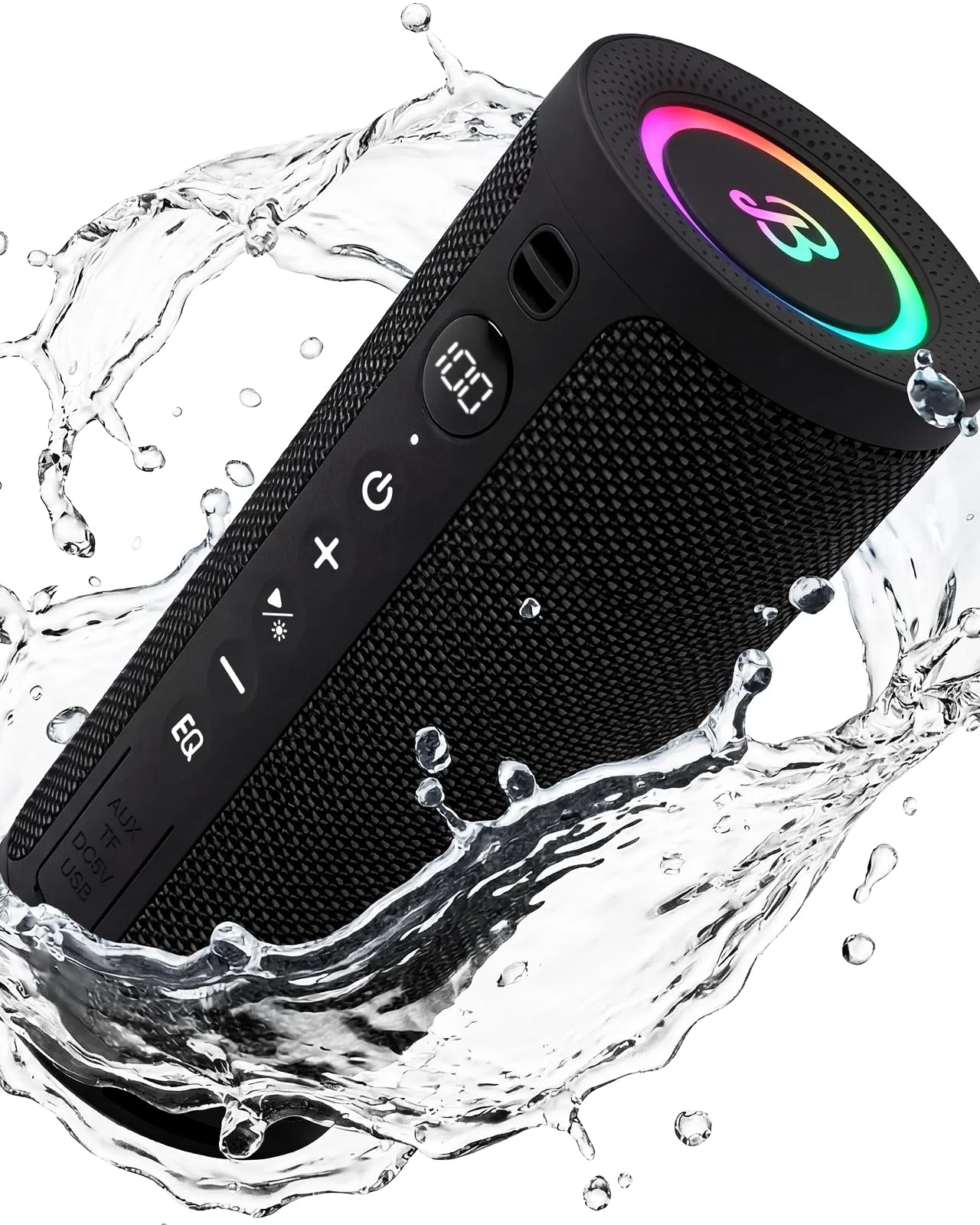 BassBloom Roar 3 портативная колонка Bluetooth 20W, IP X6 водостойкая — 1