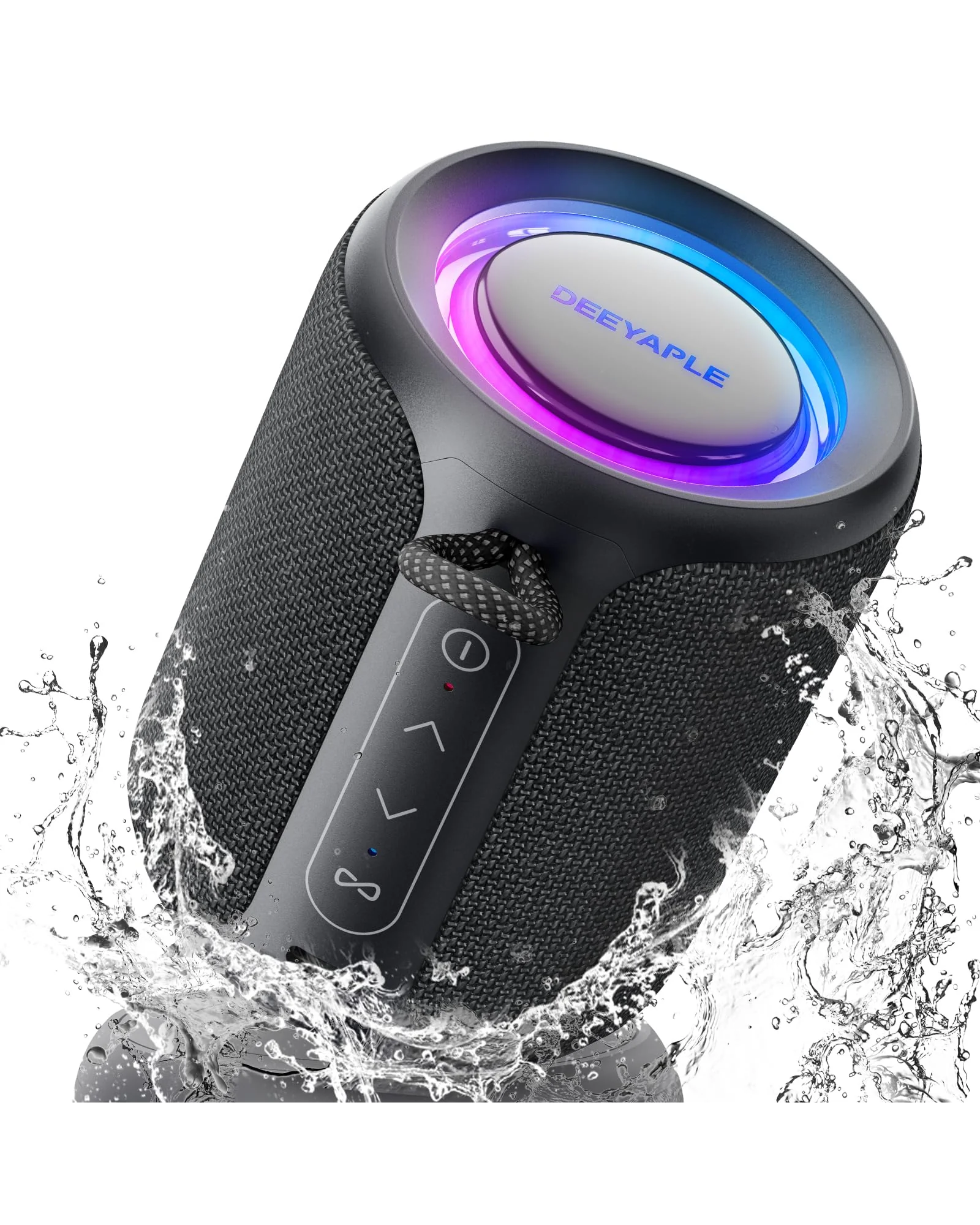 портативная bluetooth-колонка с водозащитой IP67, 15W, черная — 1