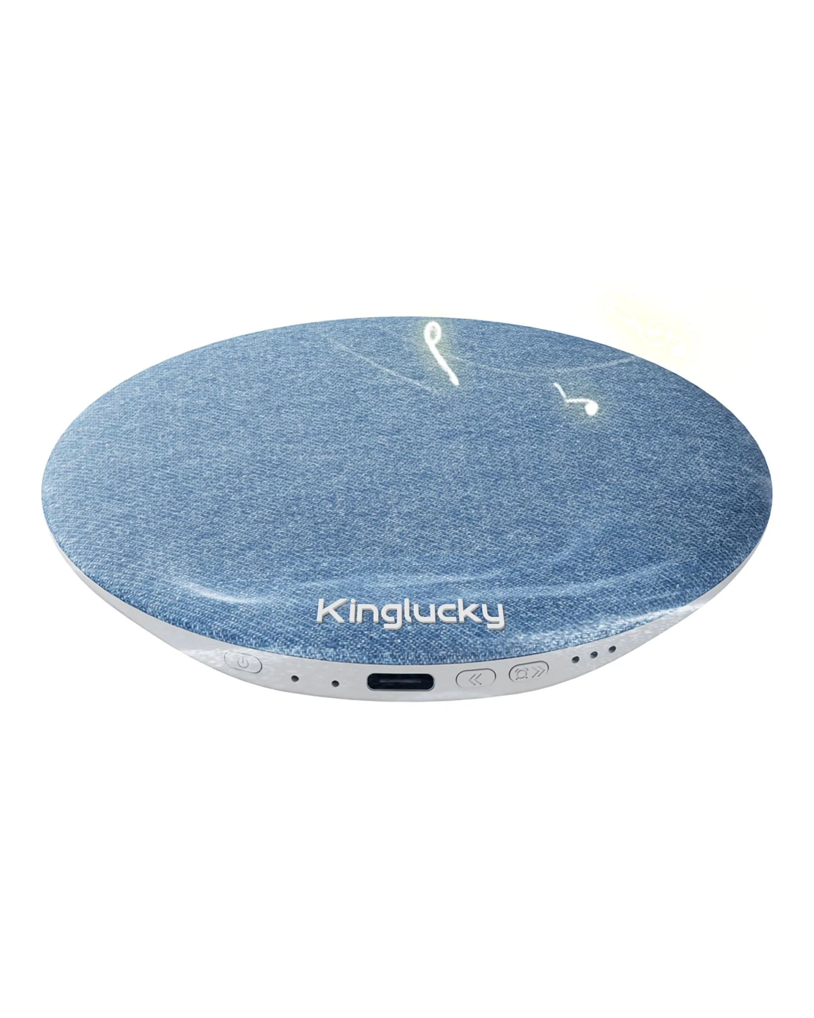 Kinglucky X50 подушка-колонка для сна — голубой