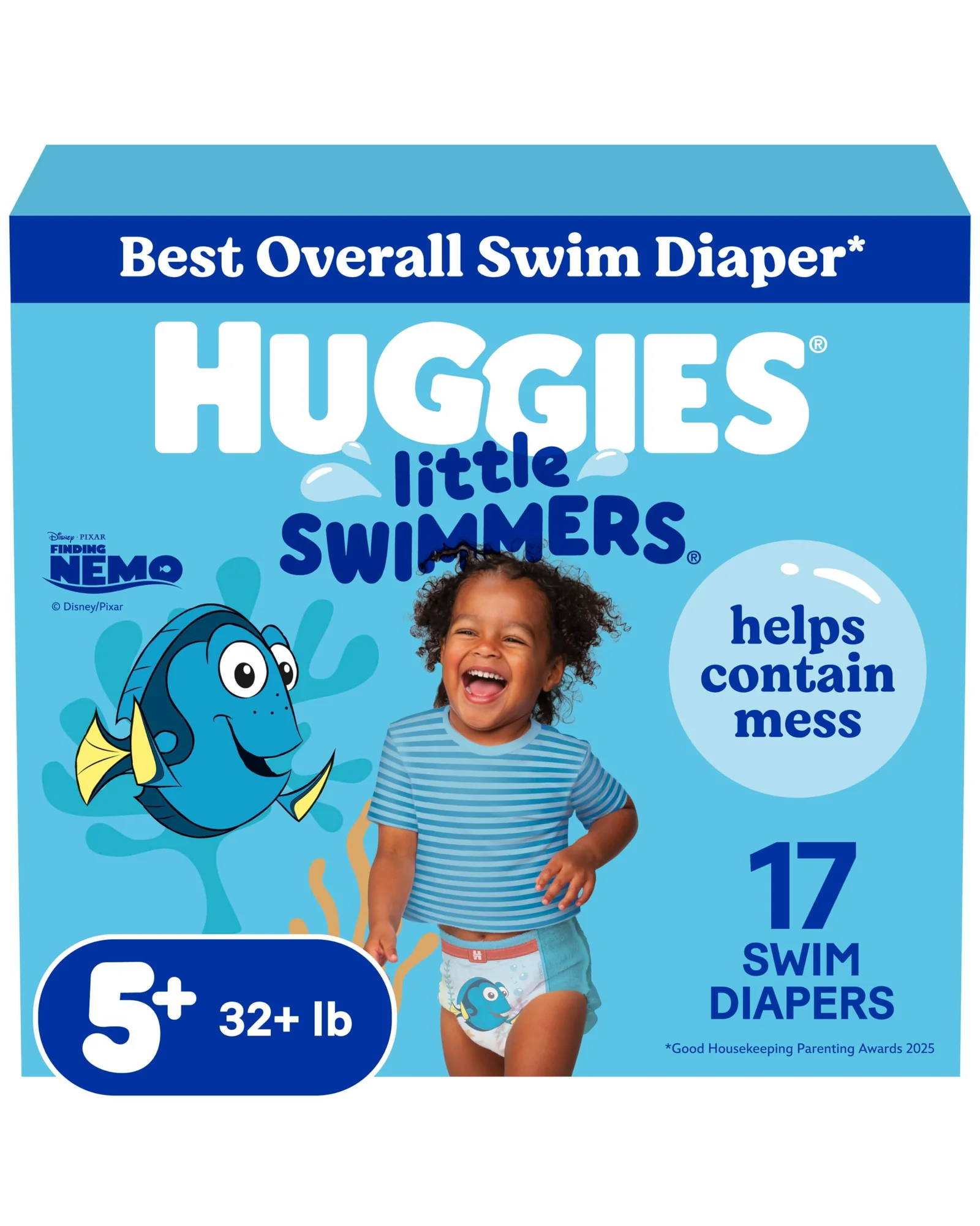 Huggies Little Swimmers подгузники для плавания — голубой