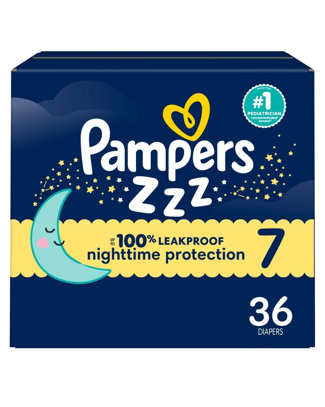 Pampers ZZZ Overnight подгузники — мульти