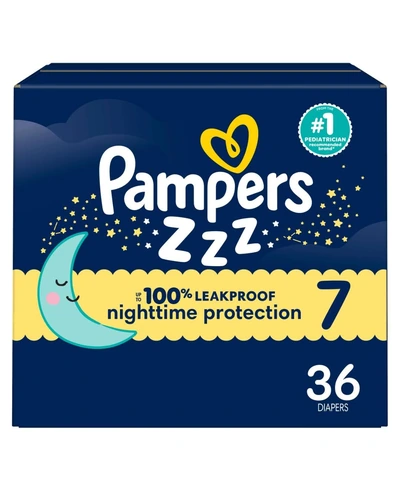 Pampers ZZZ Overnight подгузники