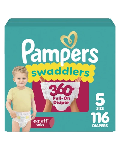 Pampers Swaddlers 360 Подгузники размер 5 116 шт