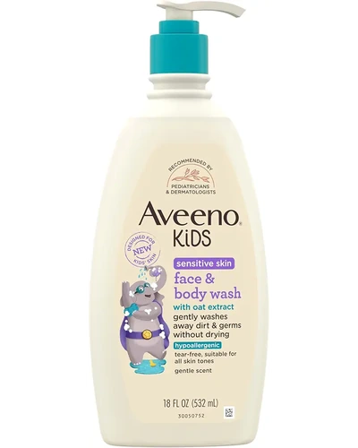 Aveeno Kids гель для лица и тела 530мл