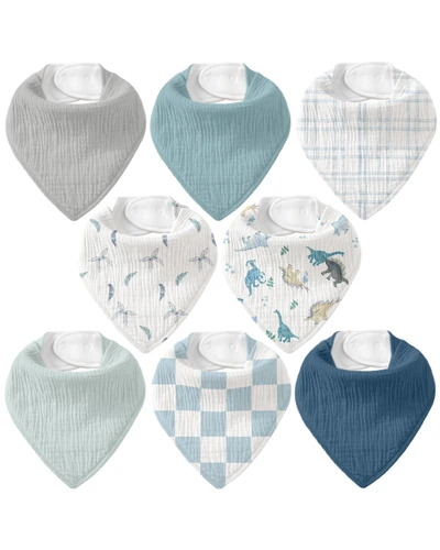 Muslin Baby Bibs 8 Pack, хлопковые нагрудники