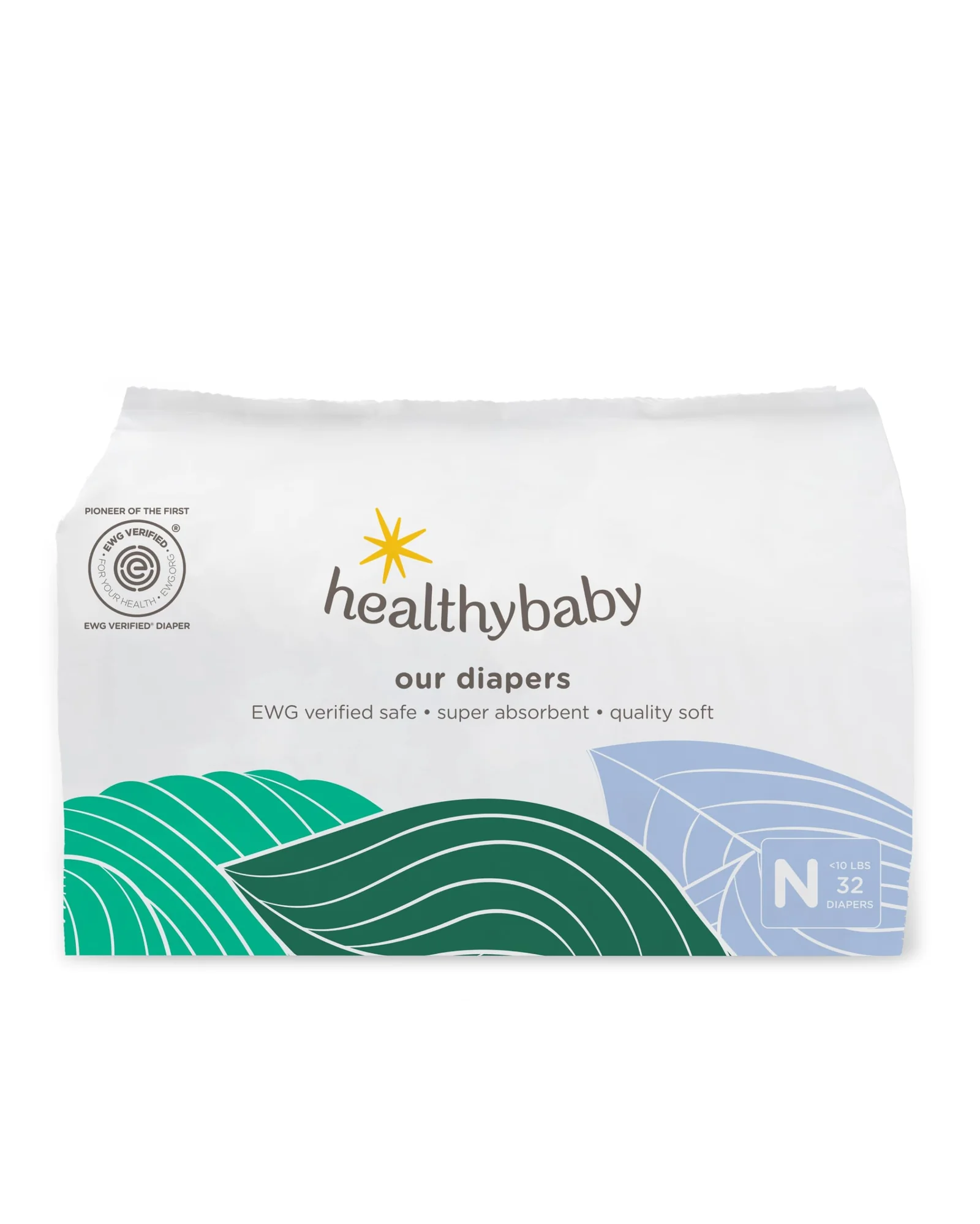 Our Diapers подгузники размер NB, 32 шт, органический хлопок — 1