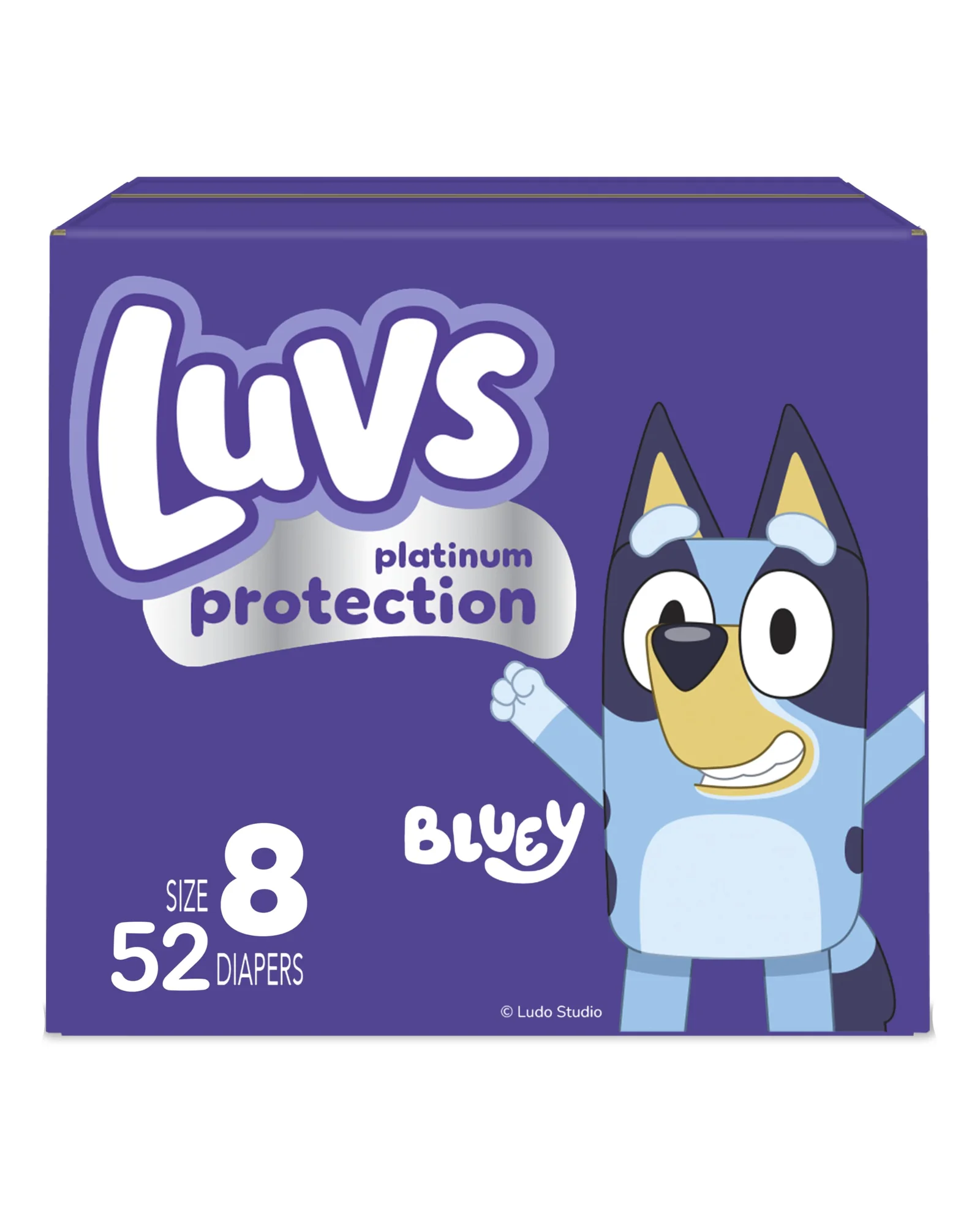 Luvs Platinum Protection детские подгузники Size 8, 52 штуки — мульти