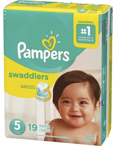 Pampers Swaddlers Active подгузники размер 5
