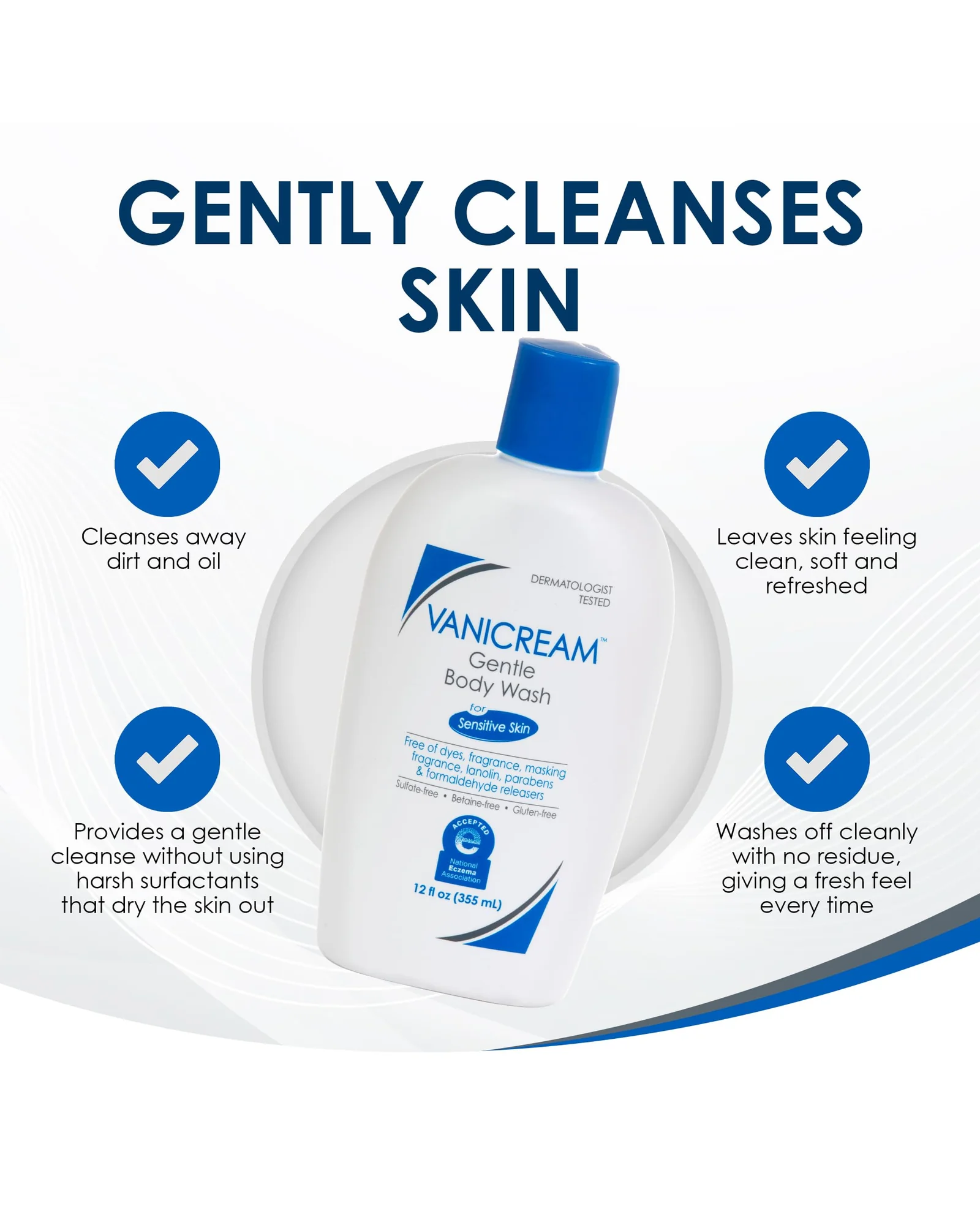 Vanicream Gentle Body Wash 355 мл — 4