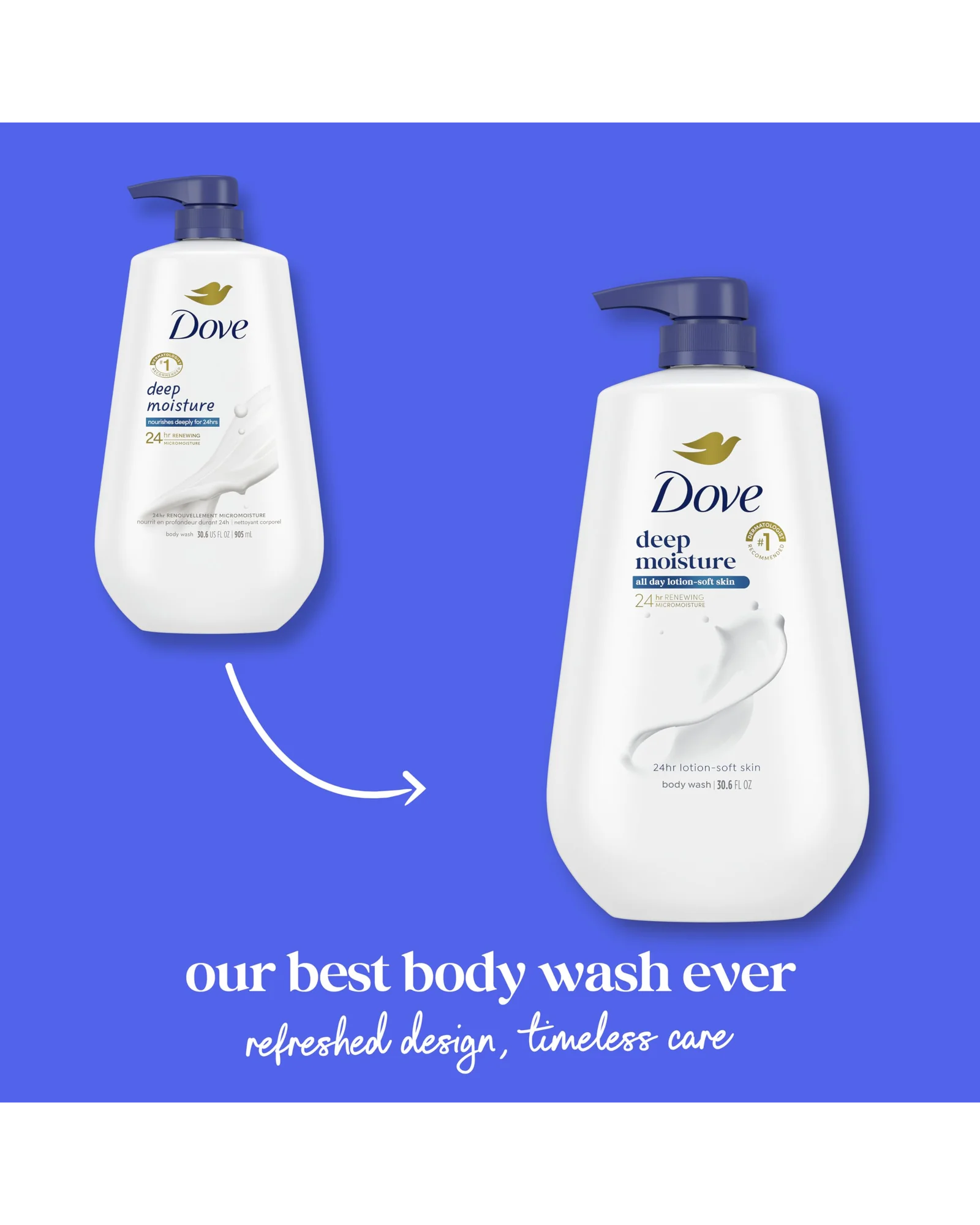 Dove Deep Moisture гель для душа 900мл — 4
