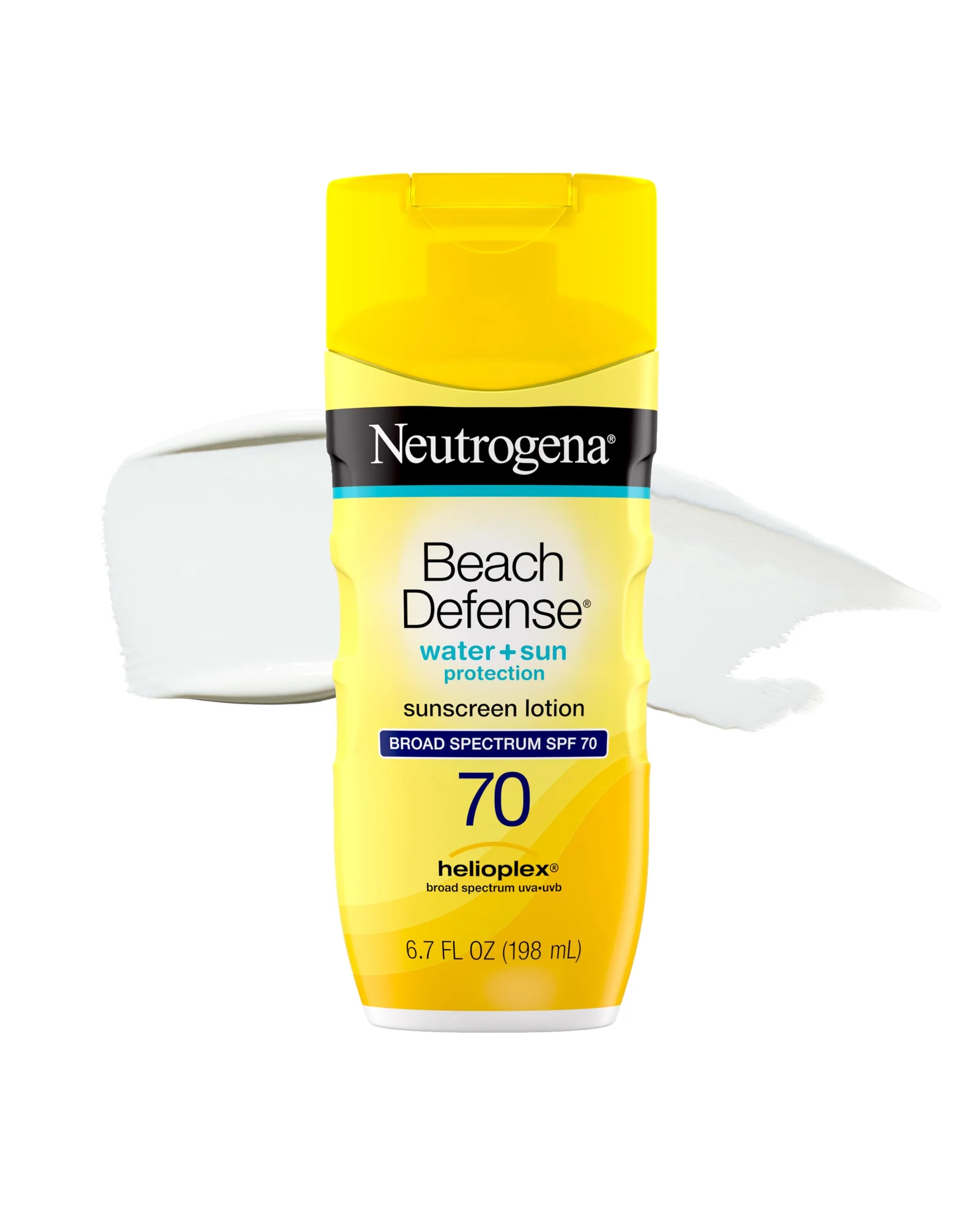 Neutrogena Beach Defense SPF 70 Sunscreen Lotion — желтый