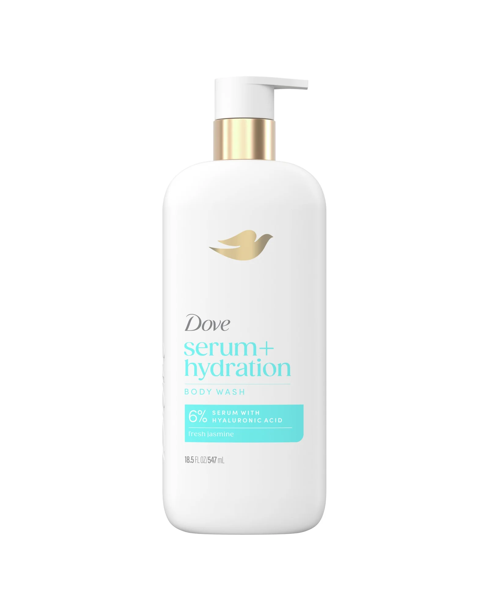Dove Гель для тела Гидратация + — белый