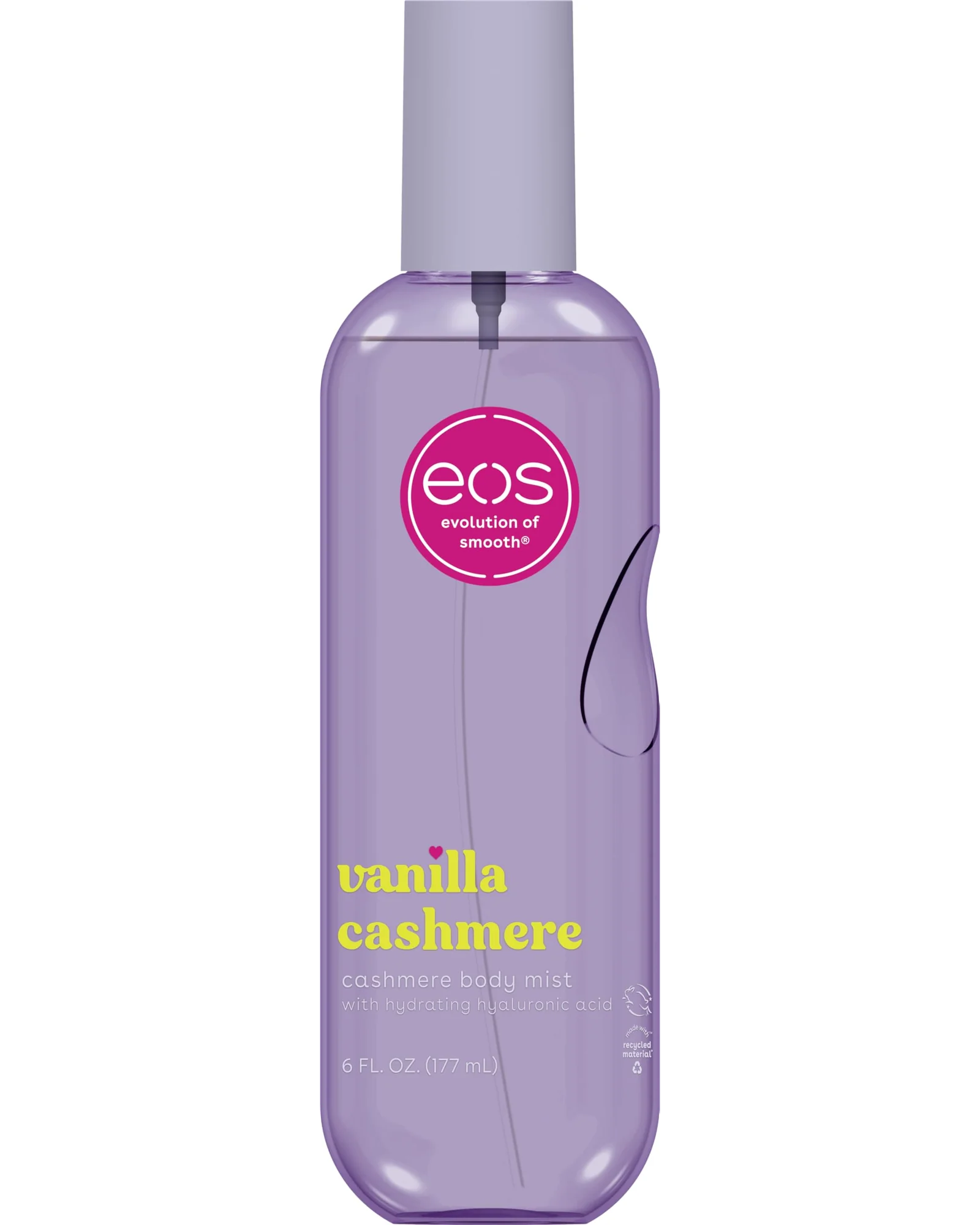 eos Спрей для тела Vanilla Cashmere — фиолетовый