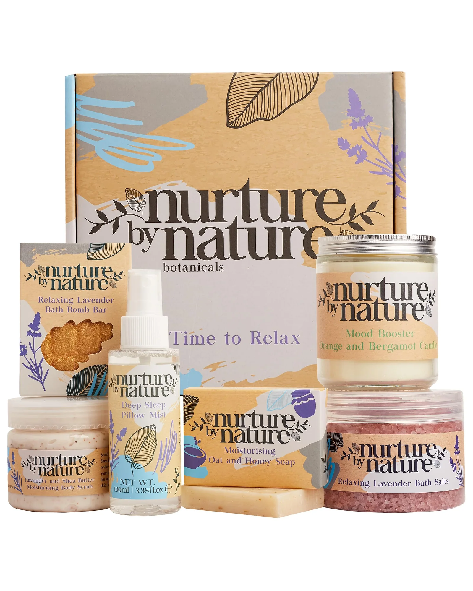 Nurture by Nature набор для спа уход за собой подарок — 1