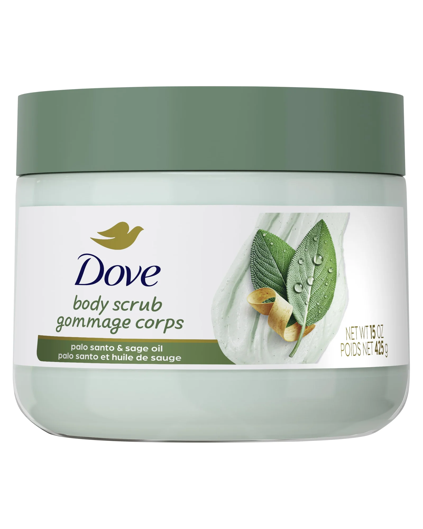Dove скраб для тела Пало Санто и шалфей, 425 г — 1