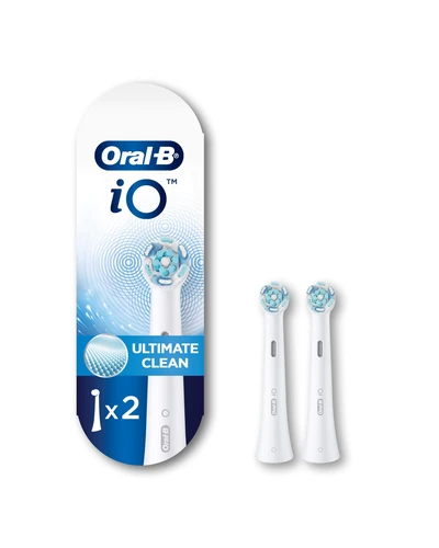 Oral-B iO Ultimate Clean сменные насадки для зубной щётки, 2 шт, белые