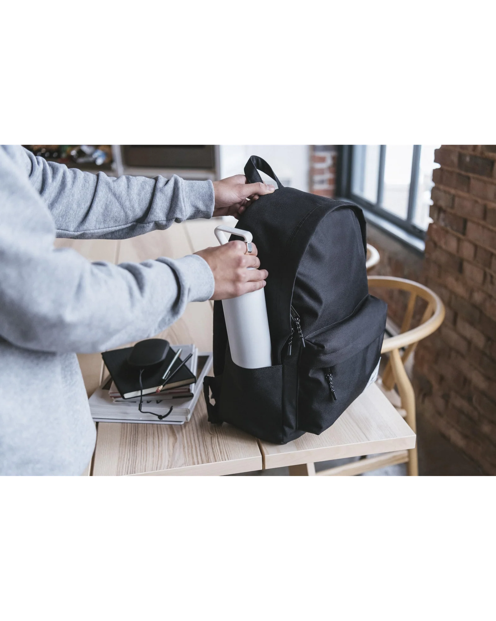 Рюкзак Herschel Classic 26L Тёмно-синий Navy — 4