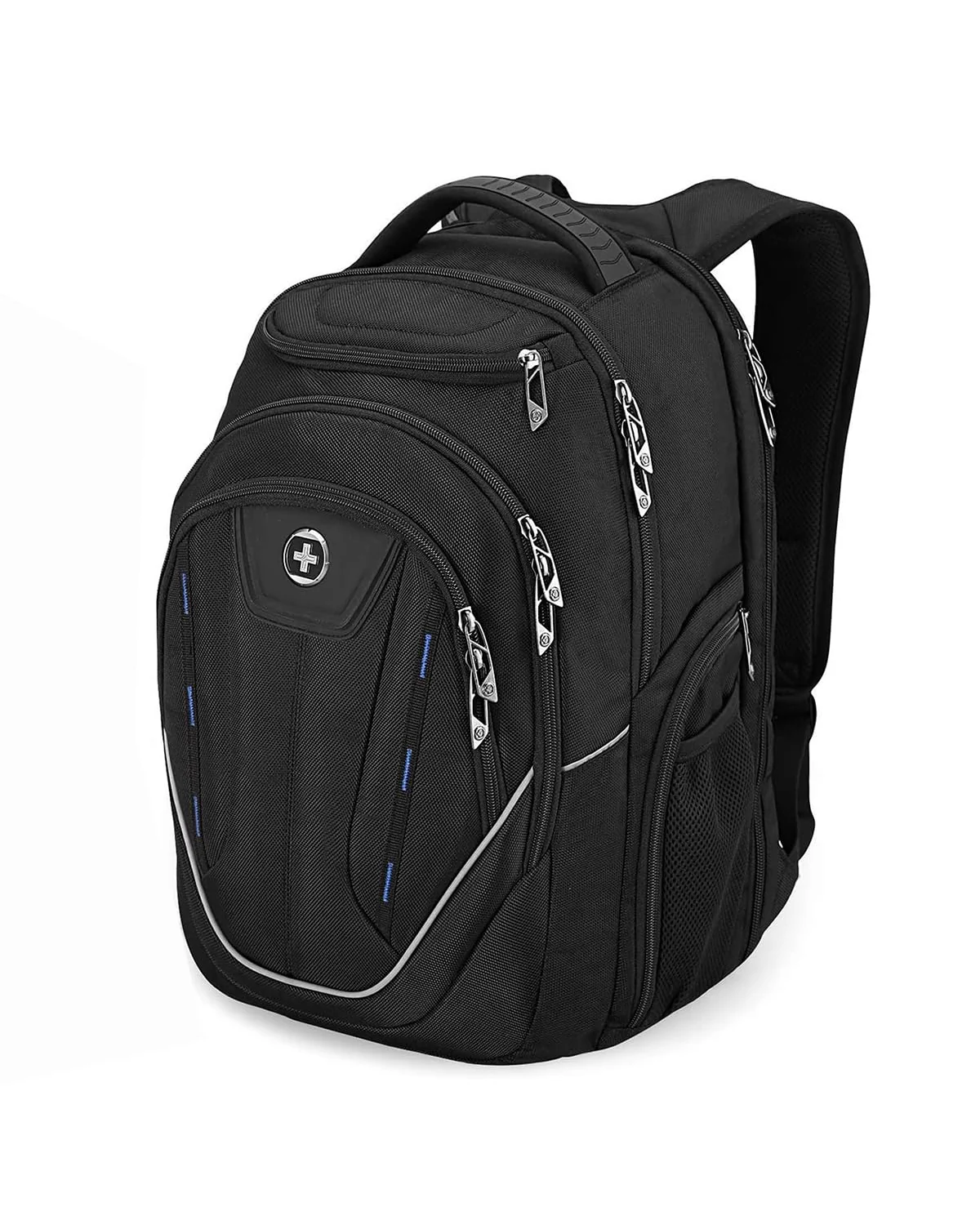 Swissdigital Design TSA Business Laptop Backpack — черный