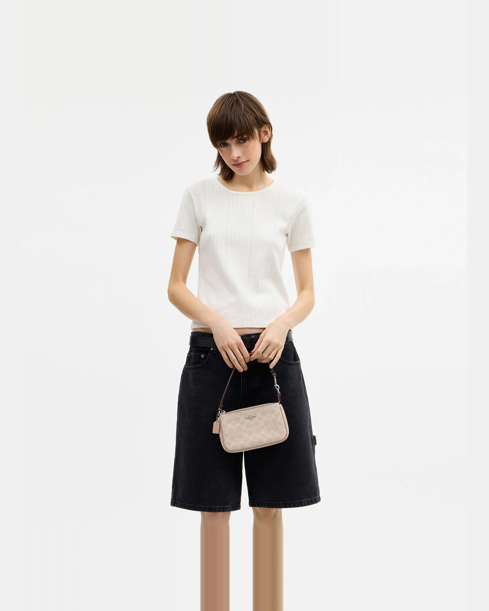 Сумка через плечо Coach Nolita 19 Signature Canvas — 16