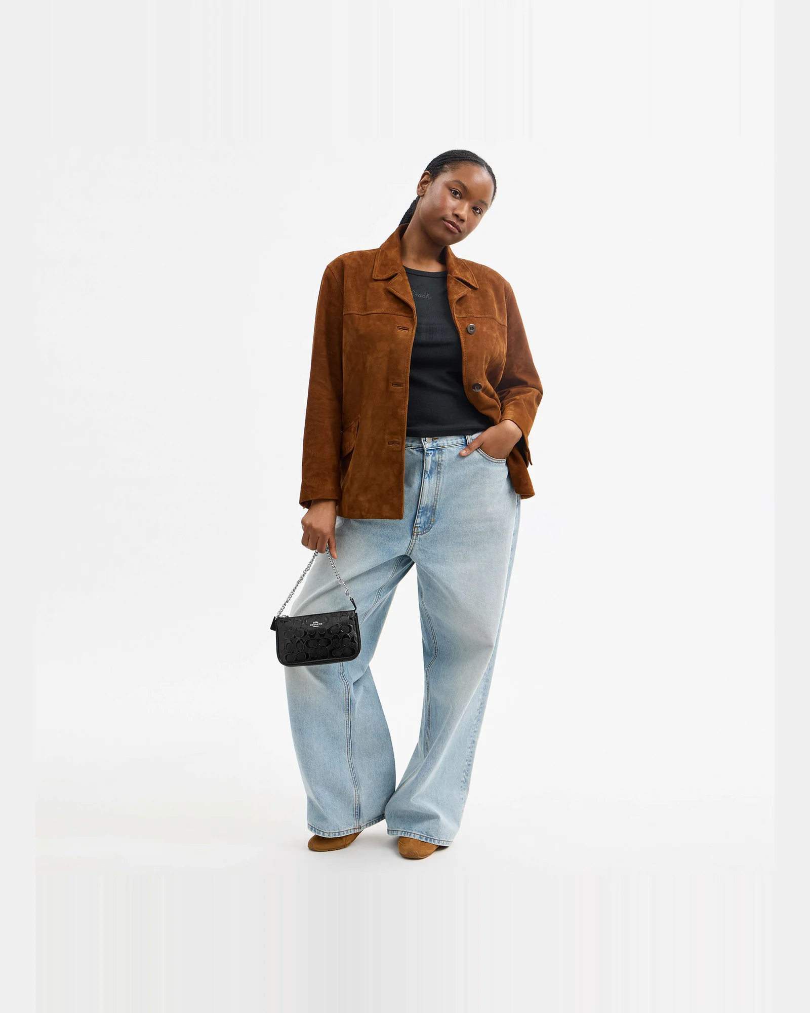 Сумка через плечо Coach Nolita 19 Signature Canvas — 16