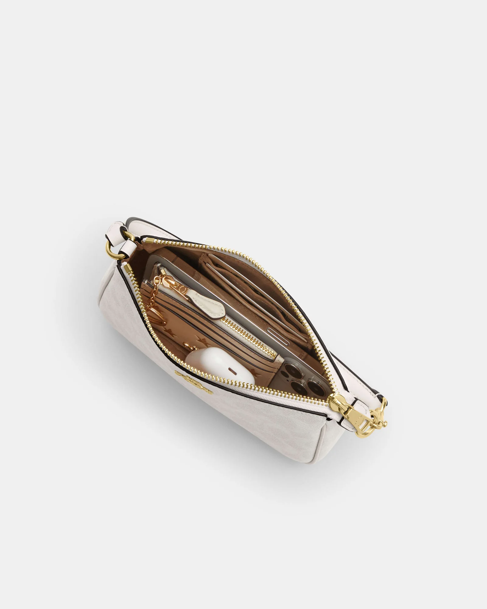 Сумка через плечо Coach Nolita 19 Signature Canvas — 8