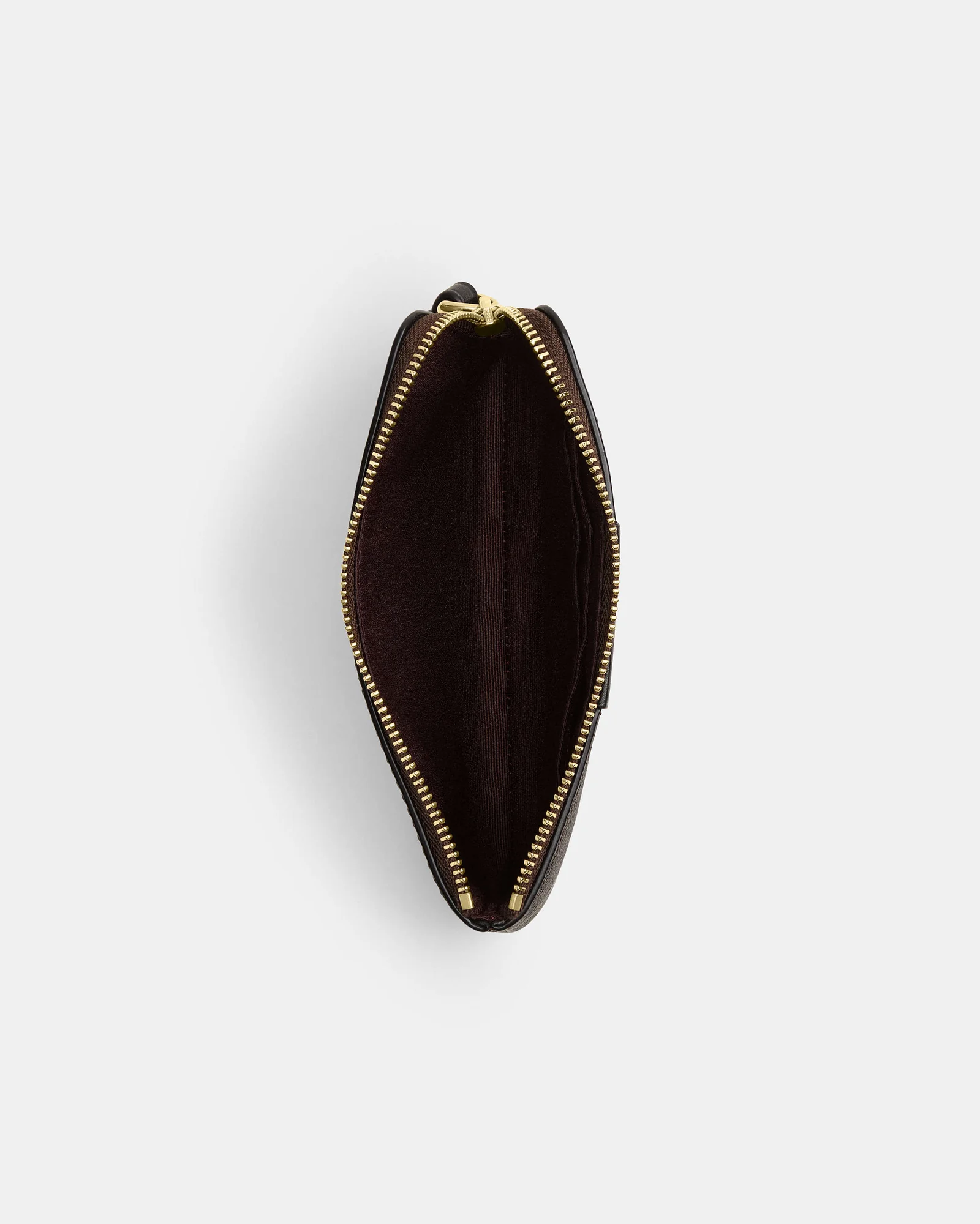 Клатч-кошелёк Coach Corner Zip Wristlet Signature Canvas — 13