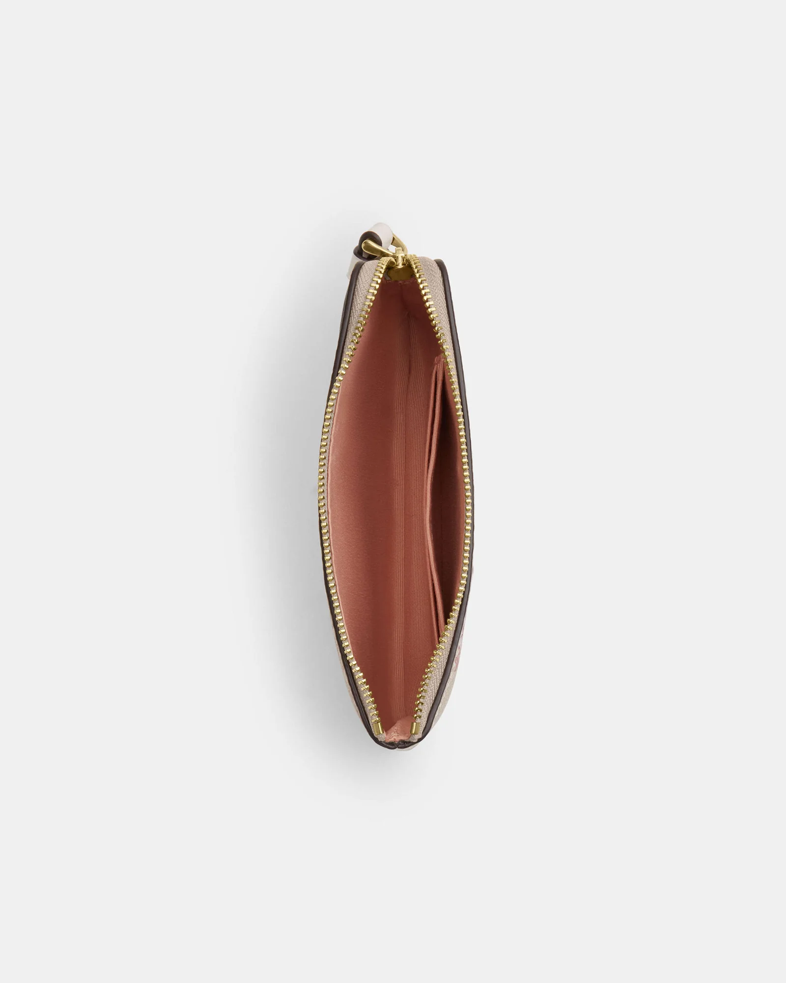 Клатч-кошелёк Coach Corner Zip Wristlet Signature Canvas — 13