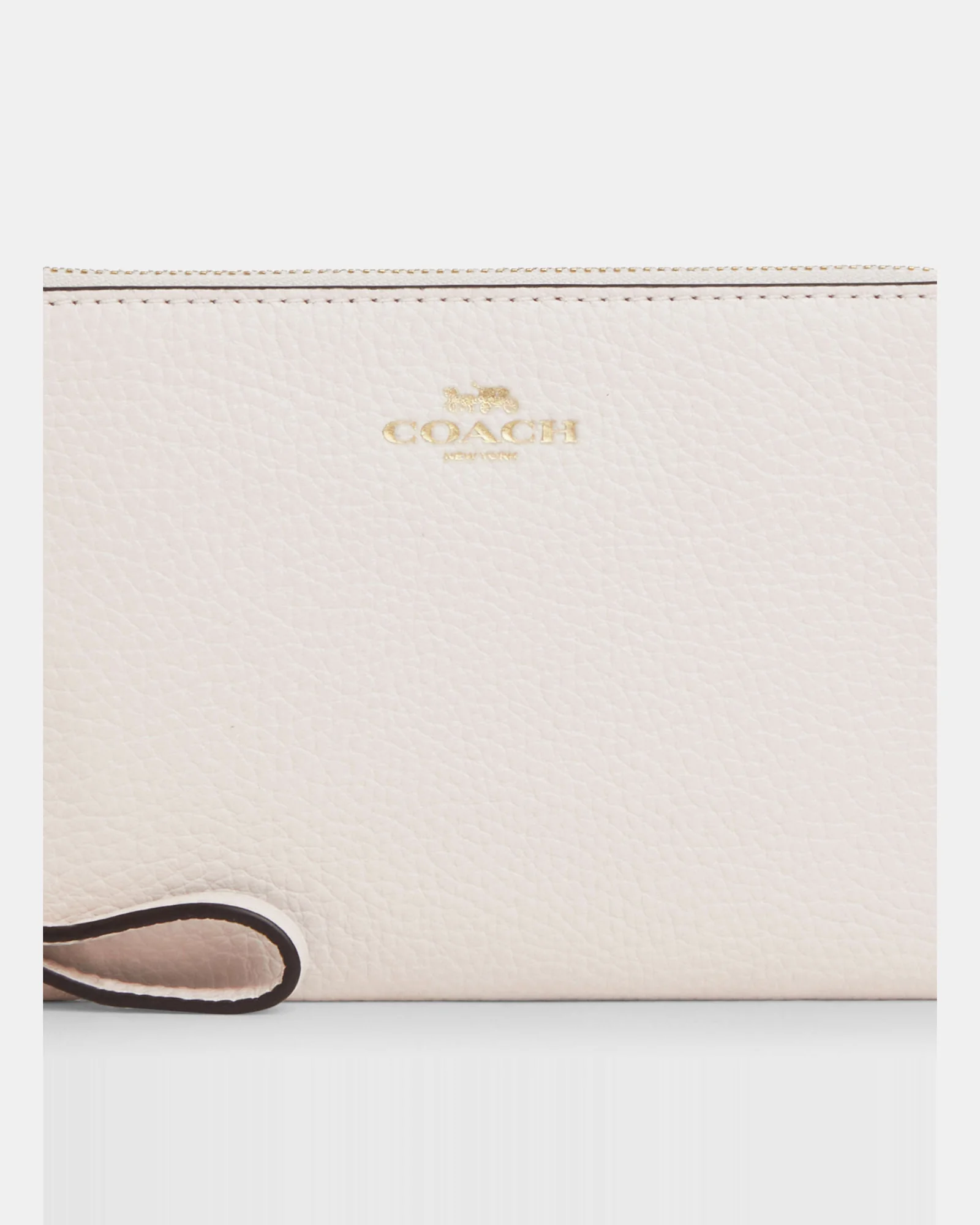 Клатч-кошелёк Coach Corner Zip Wristlet Signature Canvas — 5