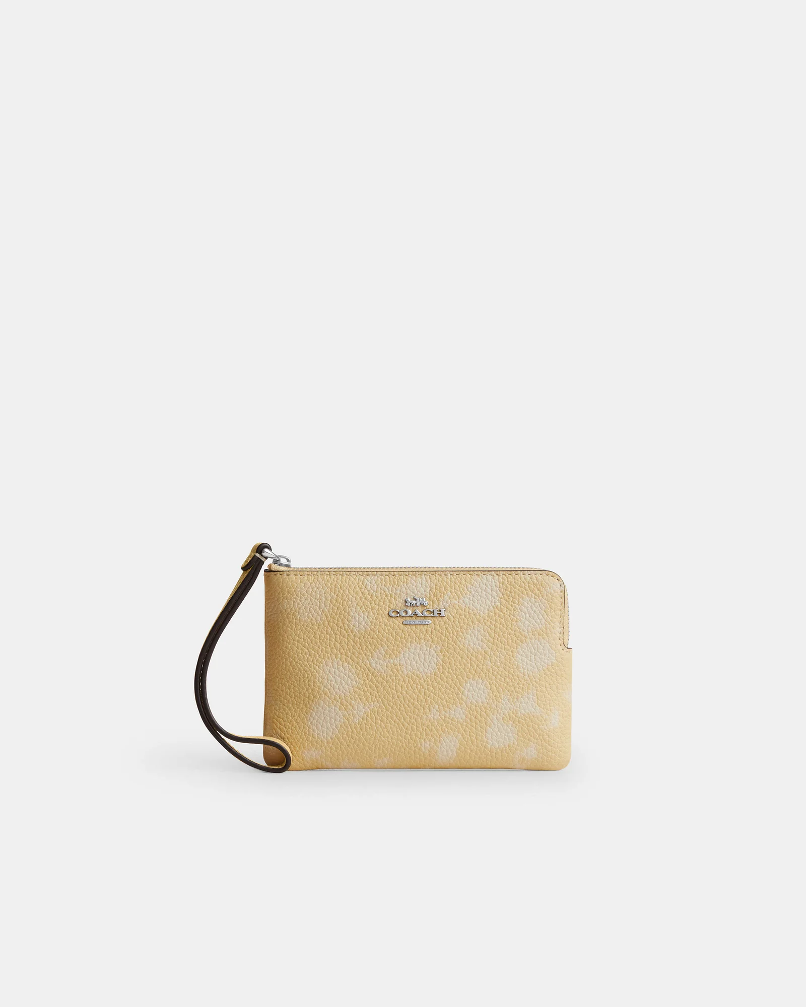 Клатч-кошелёк Coach Corner Zip Wristlet Signature Canvas — 5