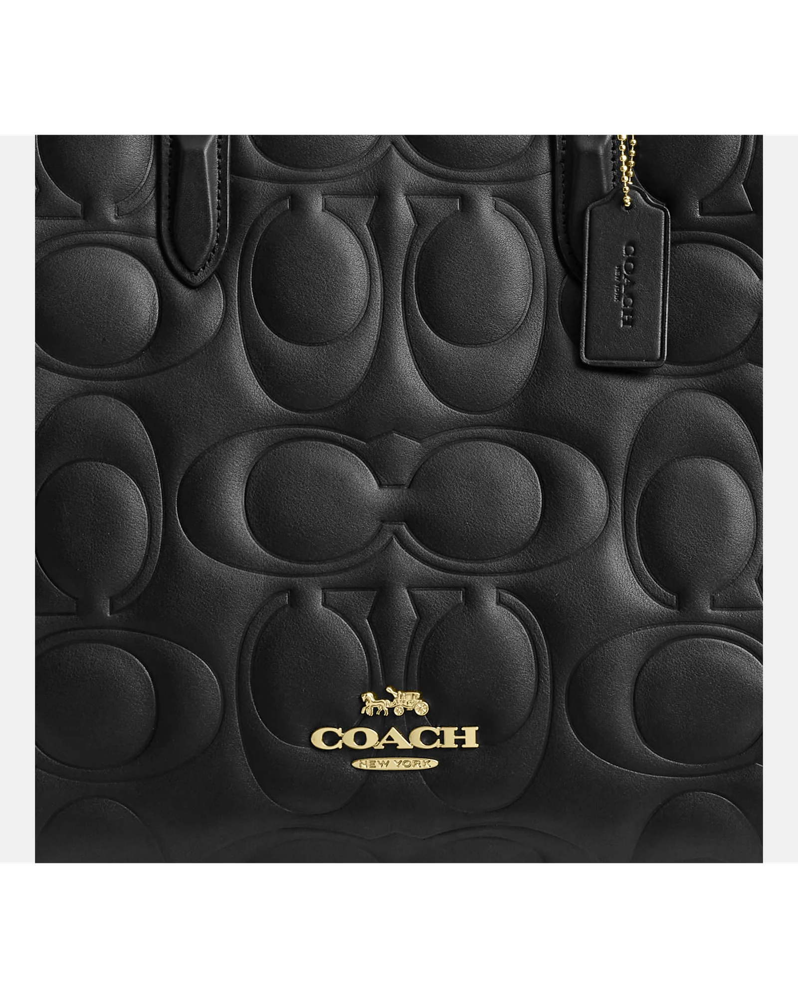 Сумка-тоут Coach Maggie из фирменной кожи — 14