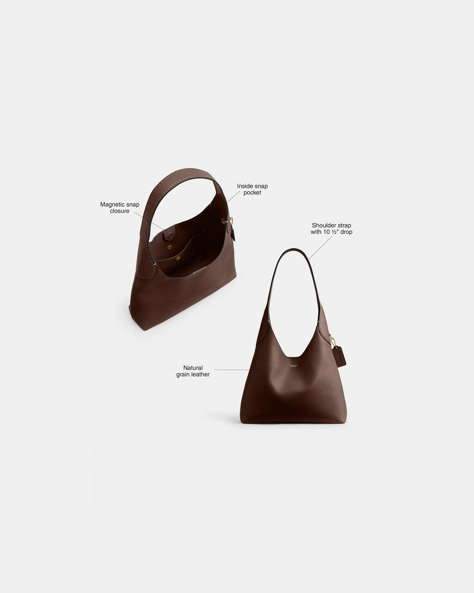 Сумка на плечо Coach Brooklyn 28 — 5