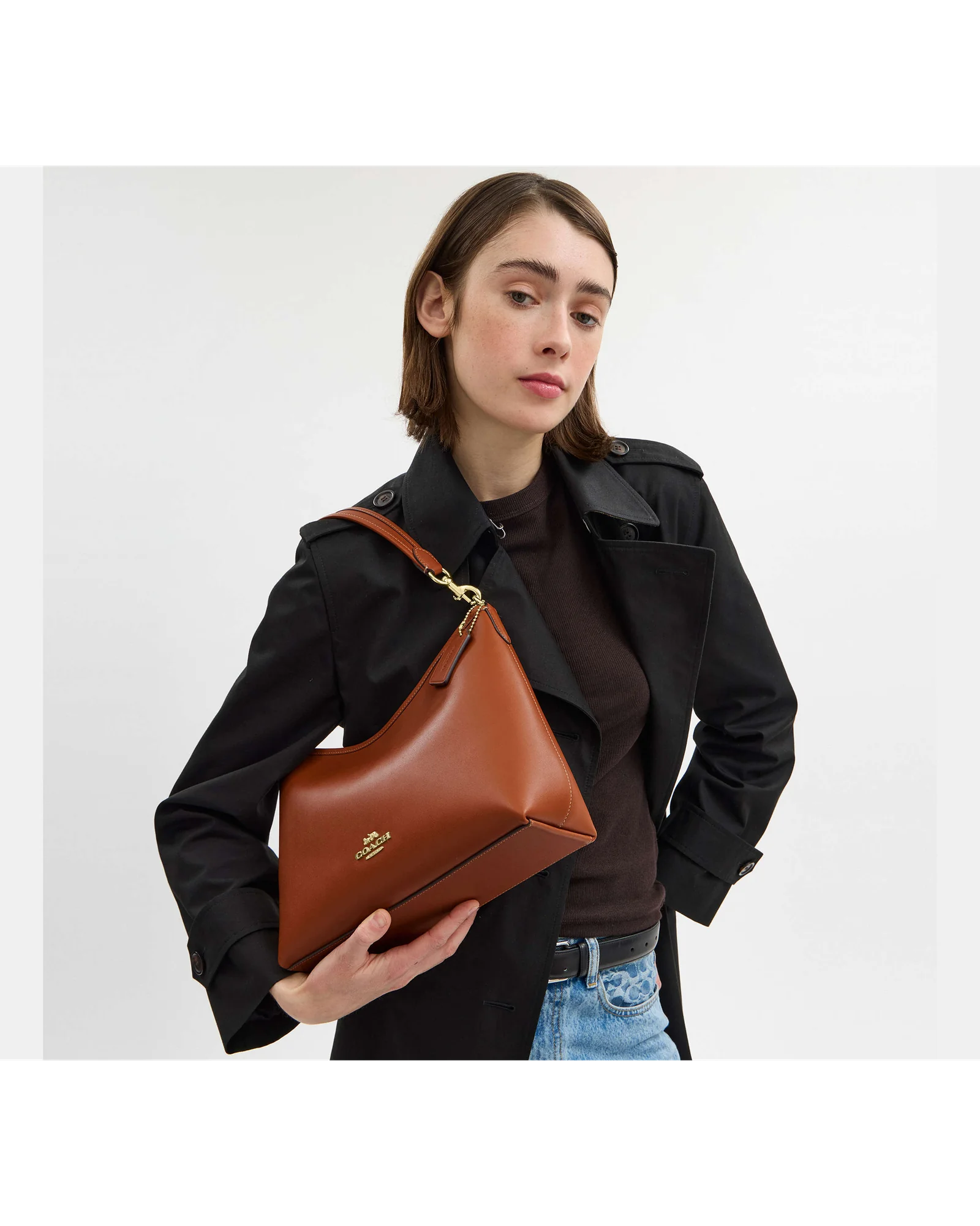 Женская сумка на плечо Coach — 7