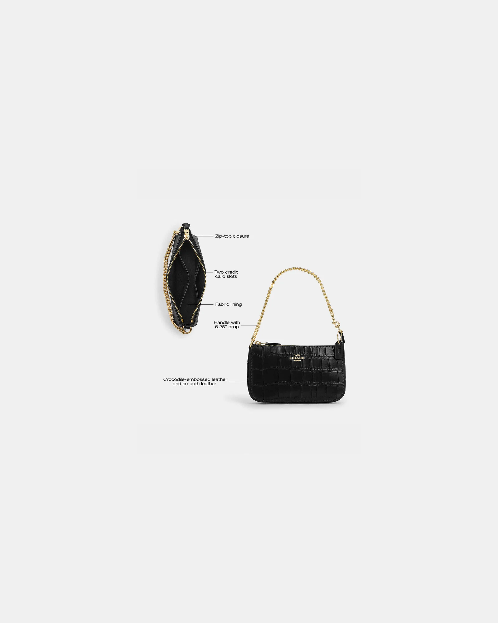 Сумка через плечо Coach Nolita 19 — 13