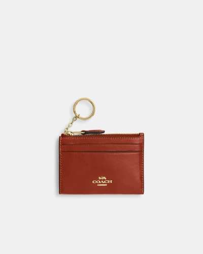 Мини-кардхолдер Coach Essential с кольцом для ключей