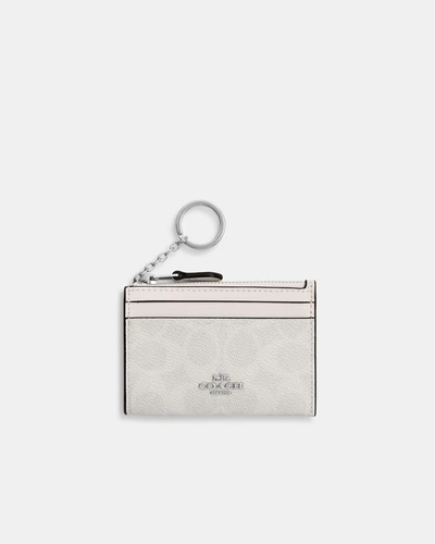 Мини-картхолдер Coach с кольцом для ключей