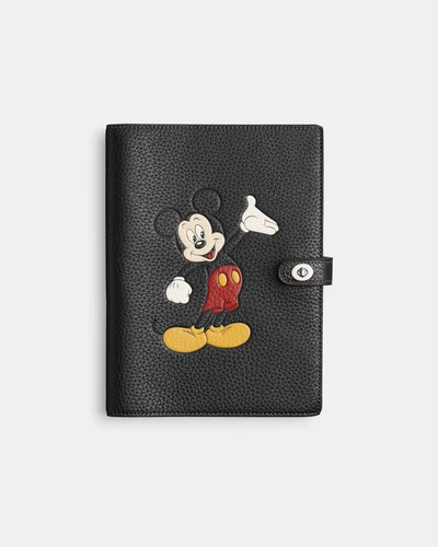 Блокнот Coach в фирменном покрытии Signature