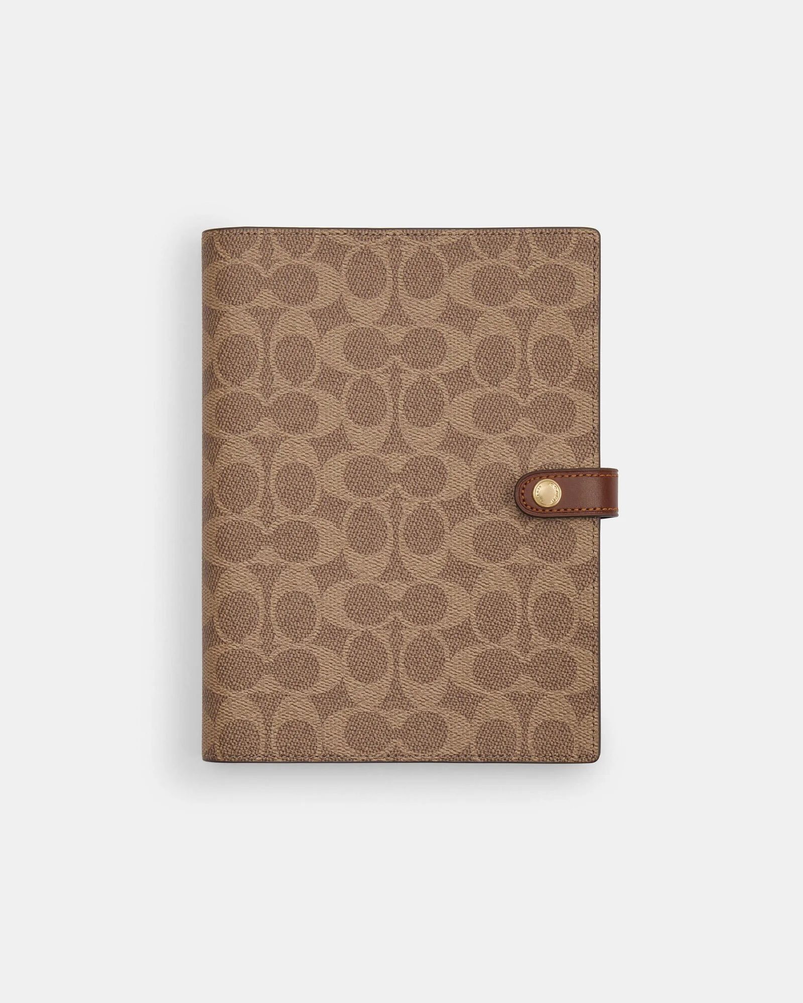 Блокнот Coach в фирменном покрытии Signature — 1
