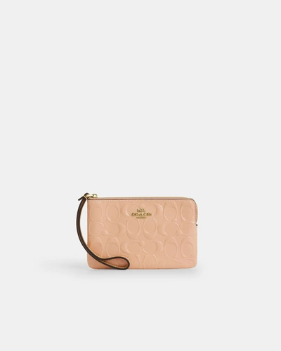 Клатч на запястье Coach Corner Zip