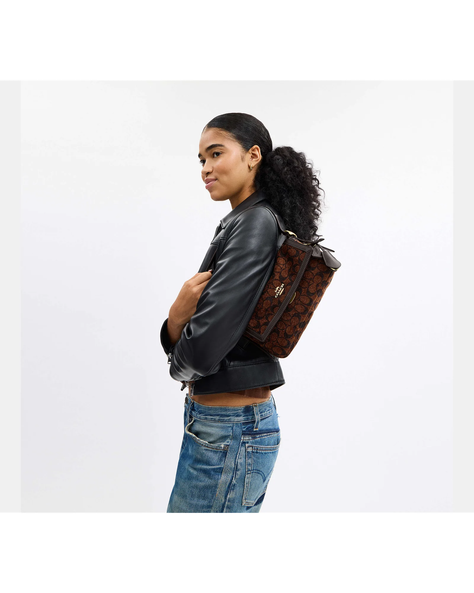 Сумка Coach Etta на плечо с клапаном — 15