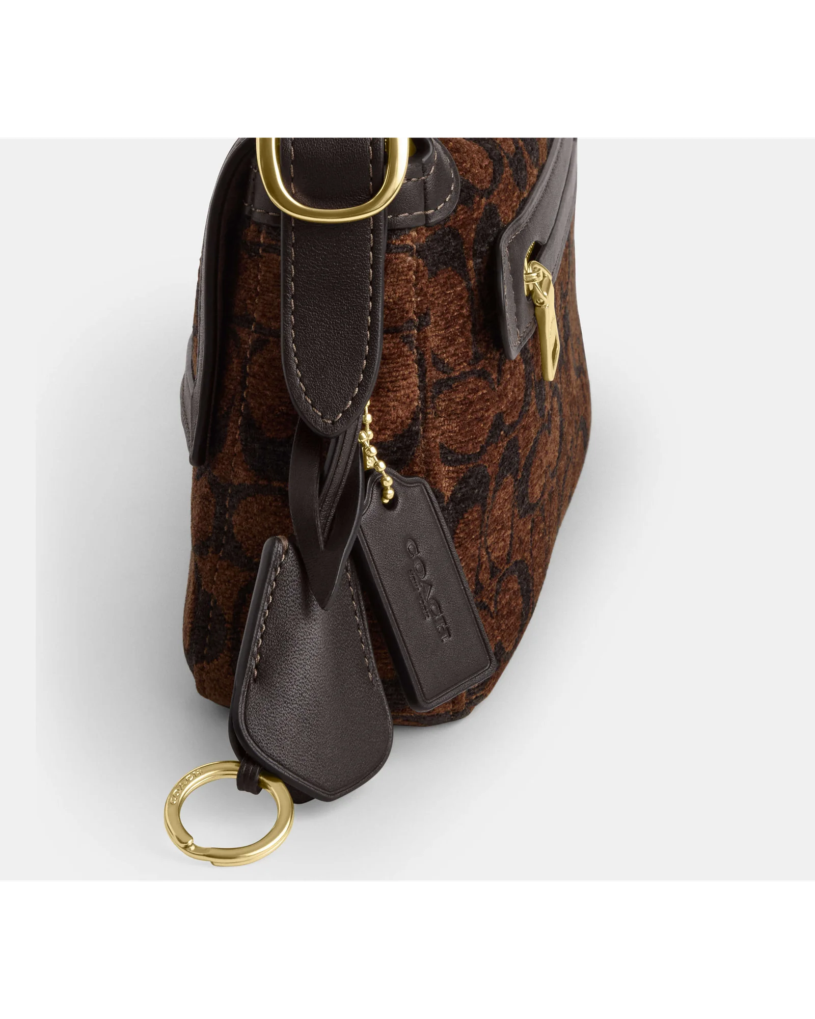 Сумка Coach Etta на плечо с клапаном — 5