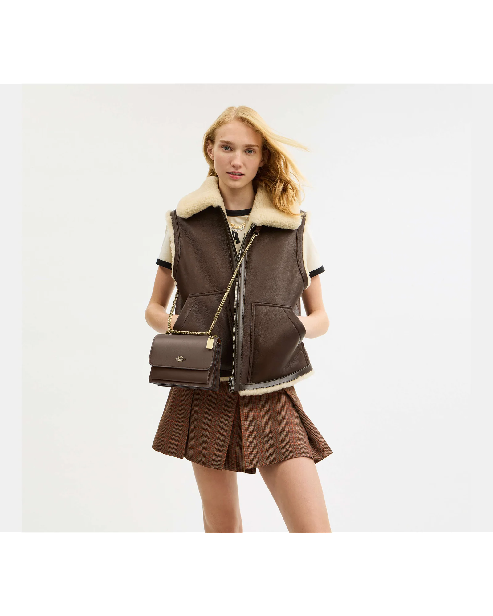 Мини сумка-кроссбоди Coach — 16