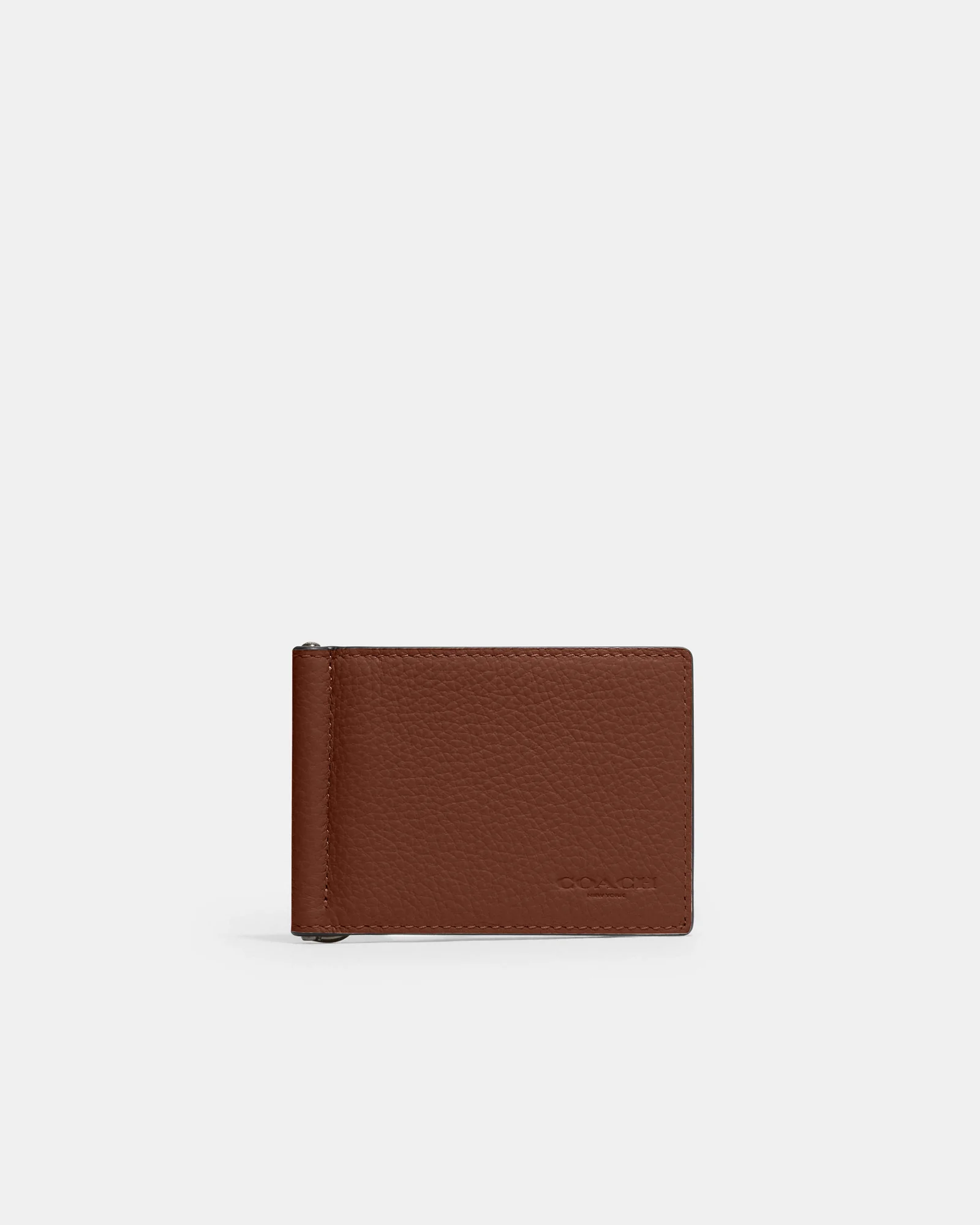 Тонкий бумажник Coach с зажимом для денег — 7