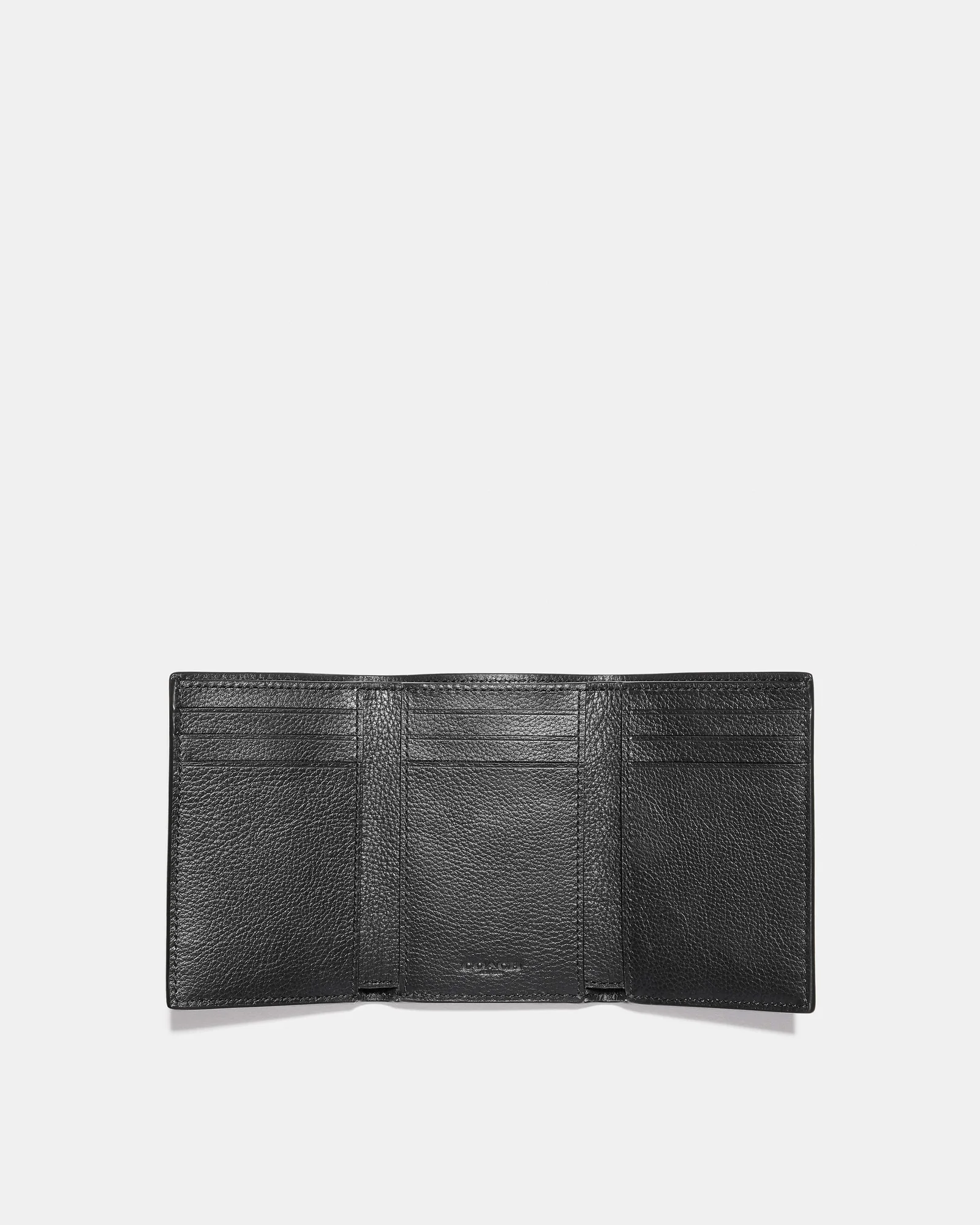 Кошелек Coach тройного сложения — 2