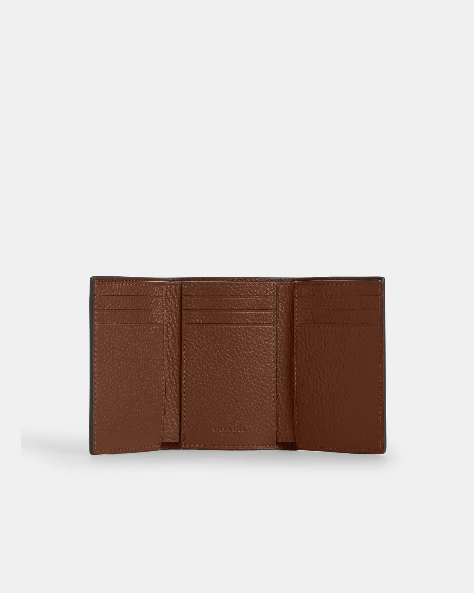 Кошелек Coach тройного сложения — 2