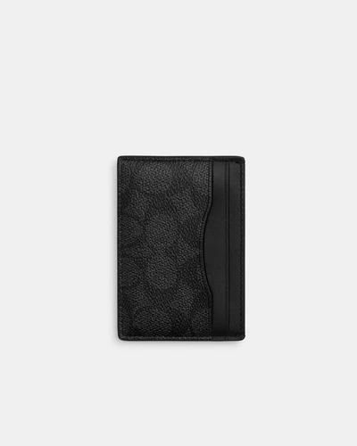 Картхолдер Coach с зажимом для денег