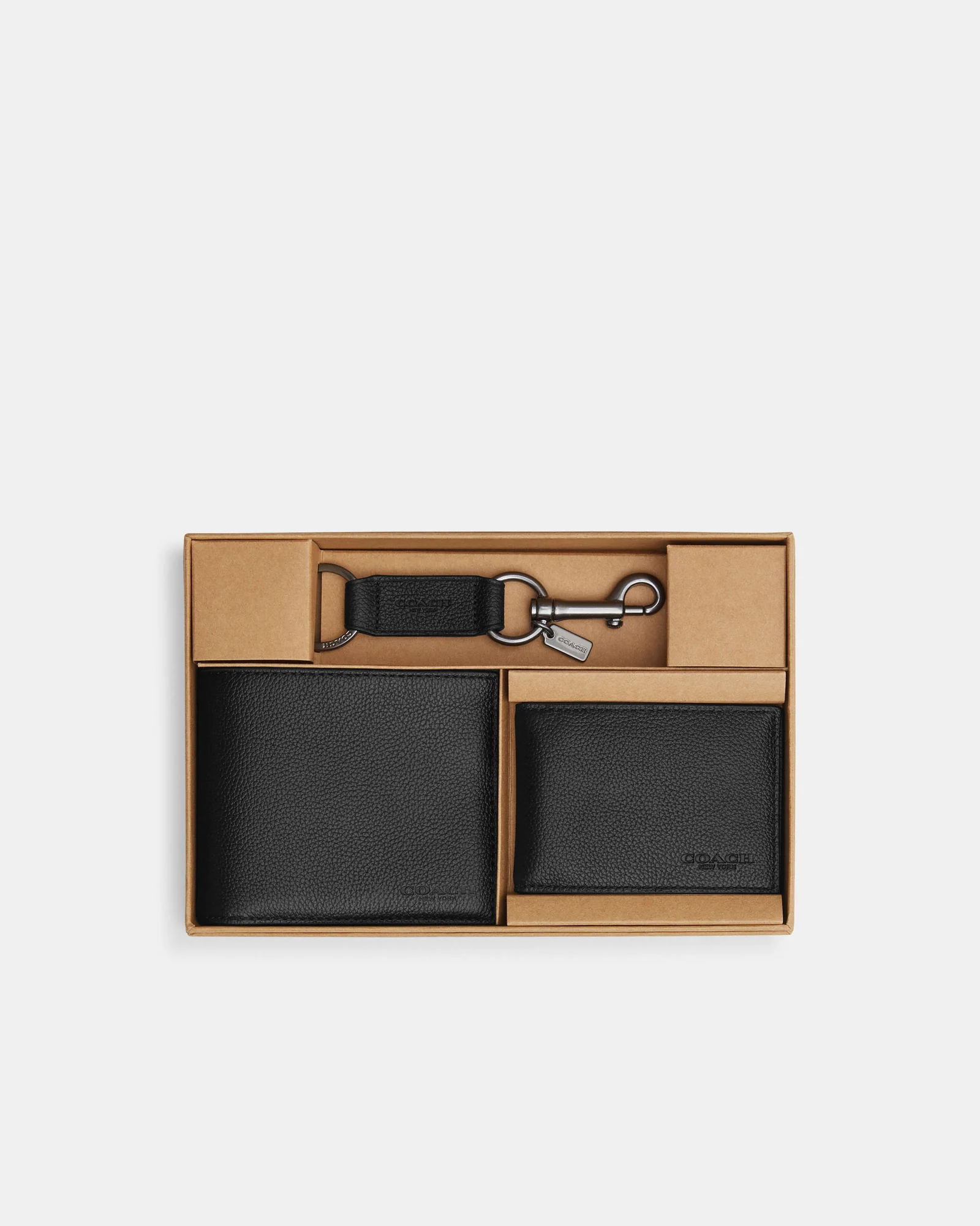 Подарочный набор с кошельком Coach 3-в-1 из фирменного канваса — 3