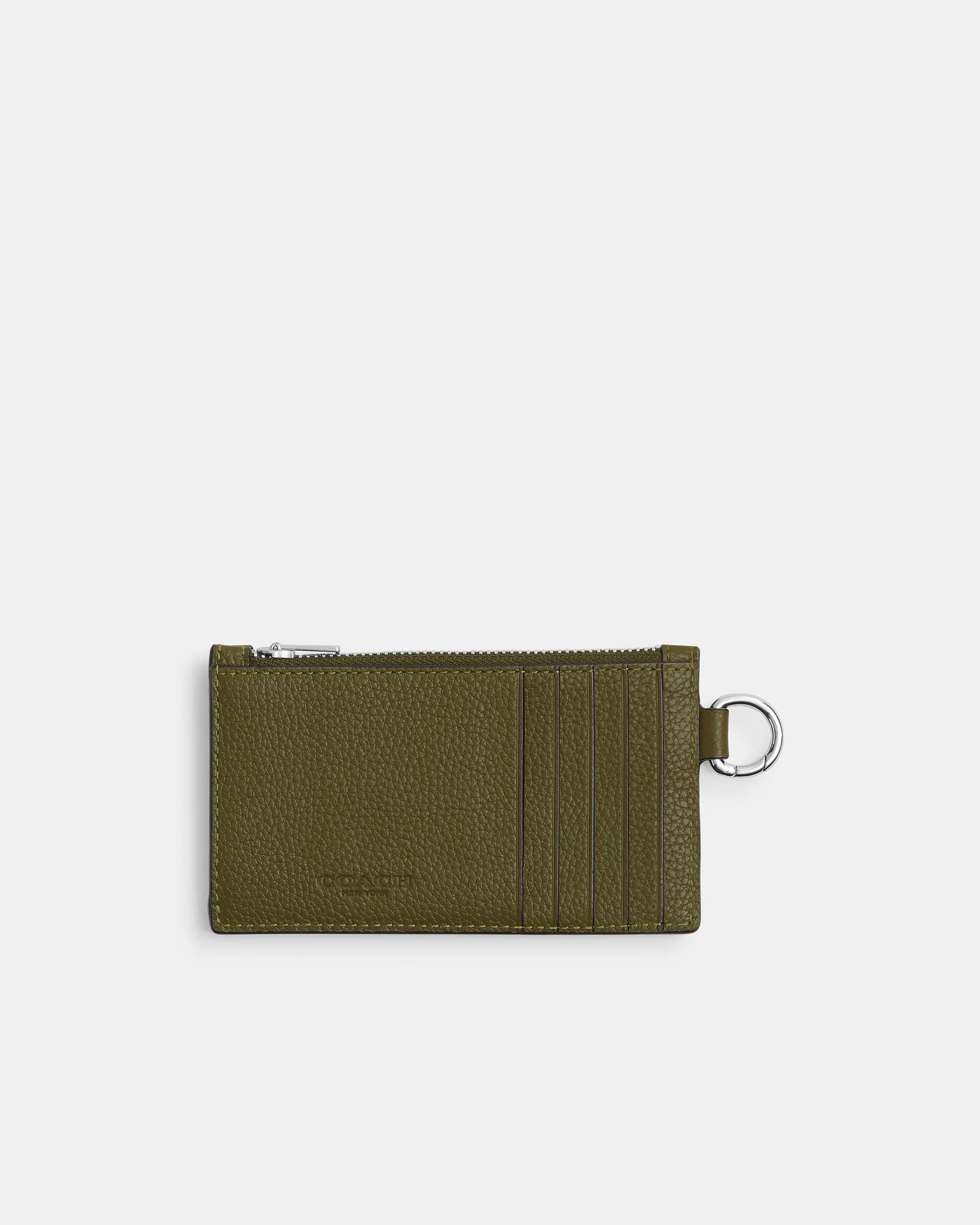 Картхолдер Coach на молнии — 2