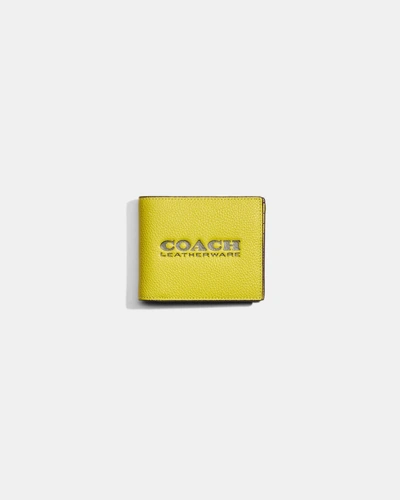 Кошелек Coach из зернистой кожи