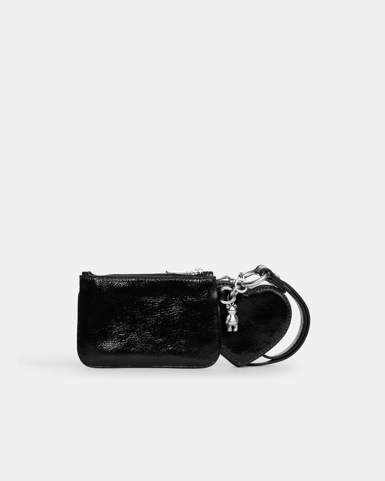 Женский кошелек-браслет Coach с подвеской-сердцем — 16